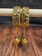 Free Size Mirror Bangle Pack of 2