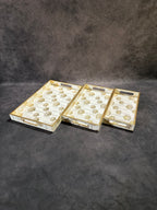 Rectangular Tray Set, 3-Piece (16 × 10")