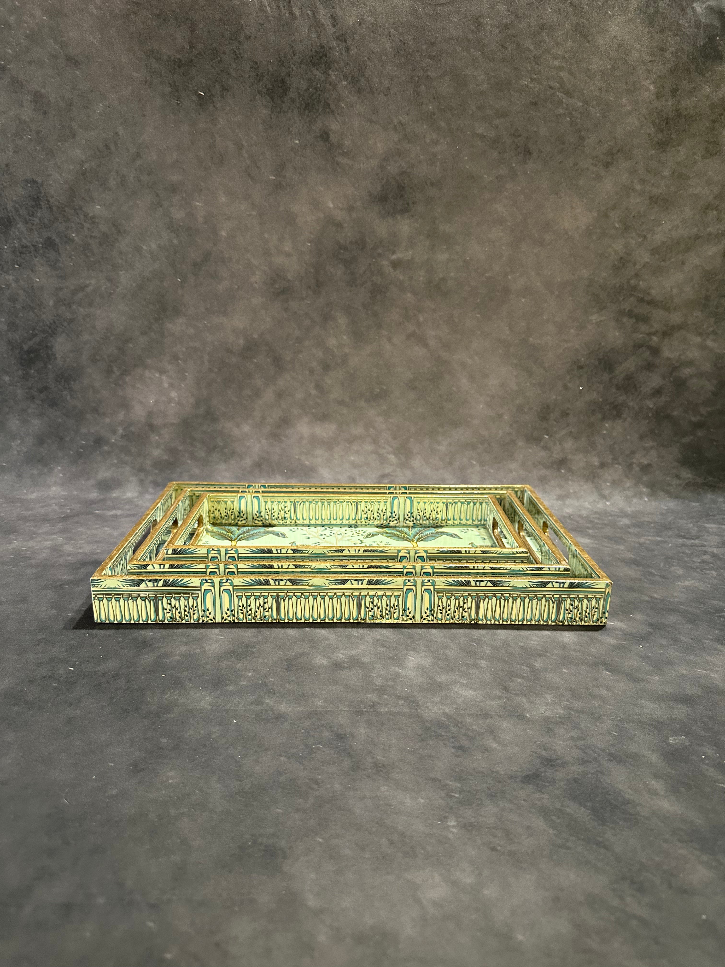 Rectangular Tray Set, 3-Piece (16 × 10")