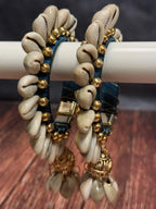 Free Size Shell Bangle Pack of 2