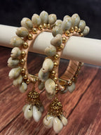 Free Size Shell Bangle Pack of 2