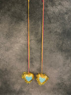 Frill Heart Dangler