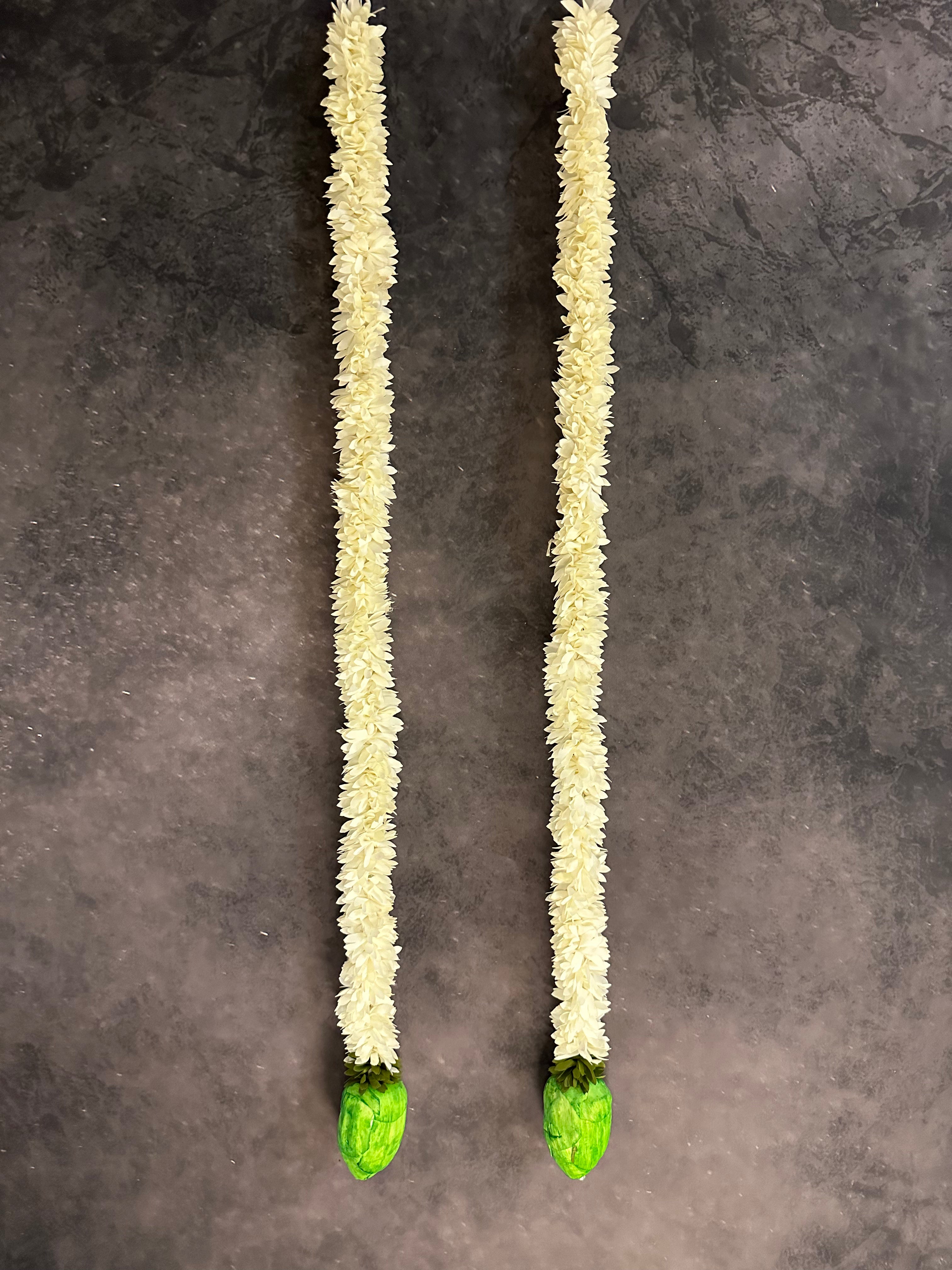 Chameli & Lotus Bud Dangler, 3 Feet (Set of 2)