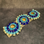 Triple Circle Beaded Tea Light Holder