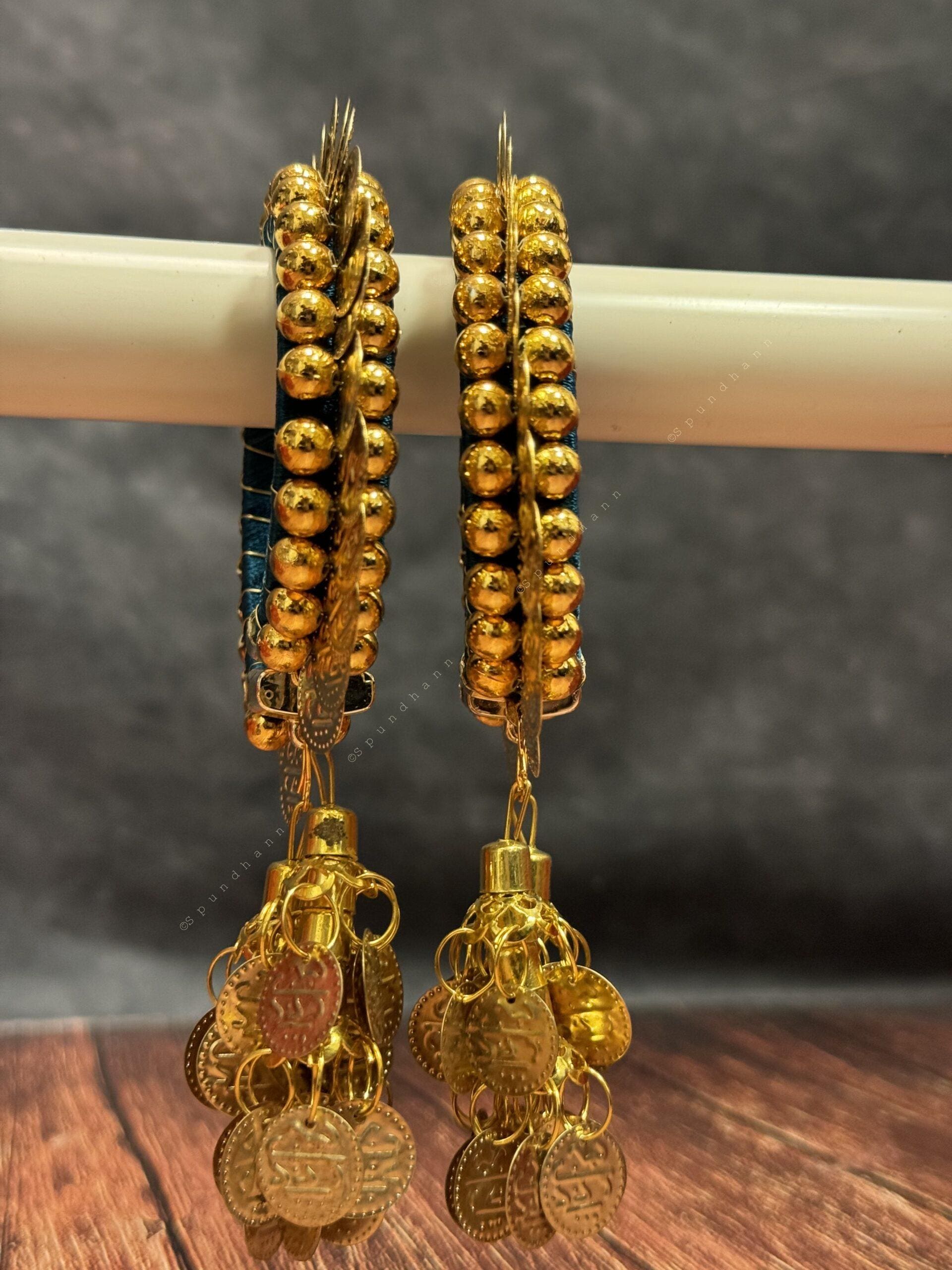 Free Size Coin Bangle Pack of 2