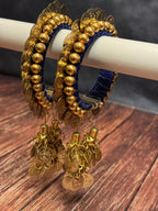 Free Size Coin Bangle Pack of 2