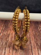 Free Size Coin Bangle Pack of 2