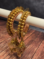 Free Size Coin Bangle Pack of 2