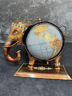 World Elephant Standing Table Piece (Globe)