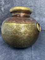Decorative Matka Large Handi (Embossed)
