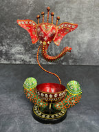 Decorative Ganesh Tea Light Holder