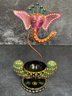 Decorative Ganesh Tea Light Holder