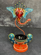 Decorative Ganesh Tea Light Holder