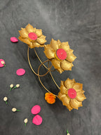 3-Lotus Standing Tea Light