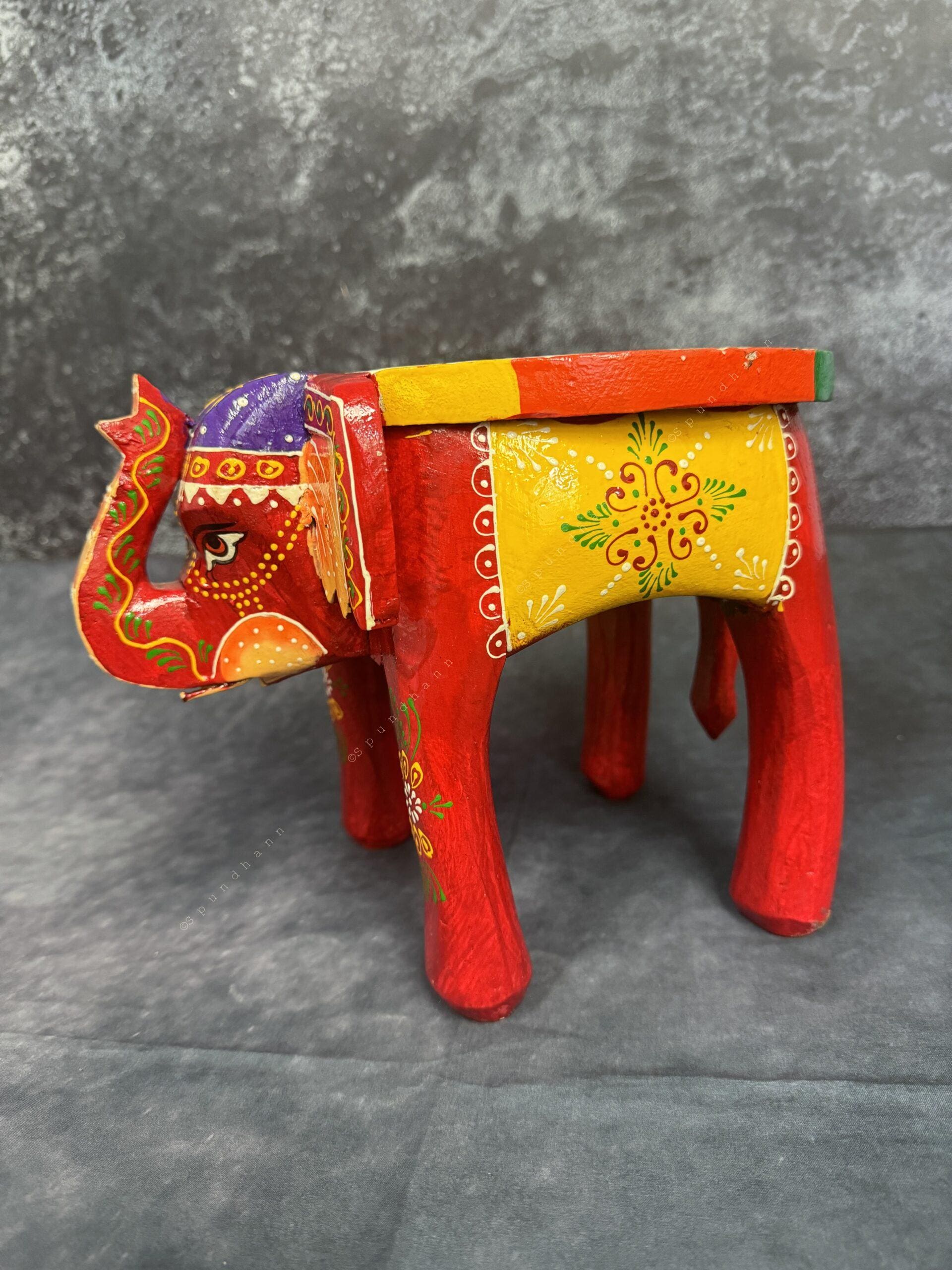 Colorful Elephant Chowki