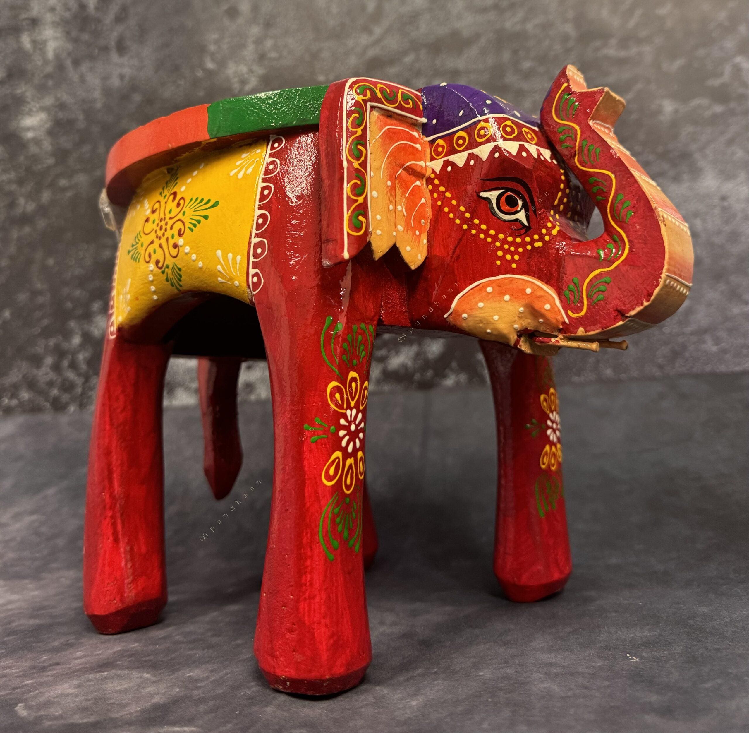 Colorful Elephant Chowki