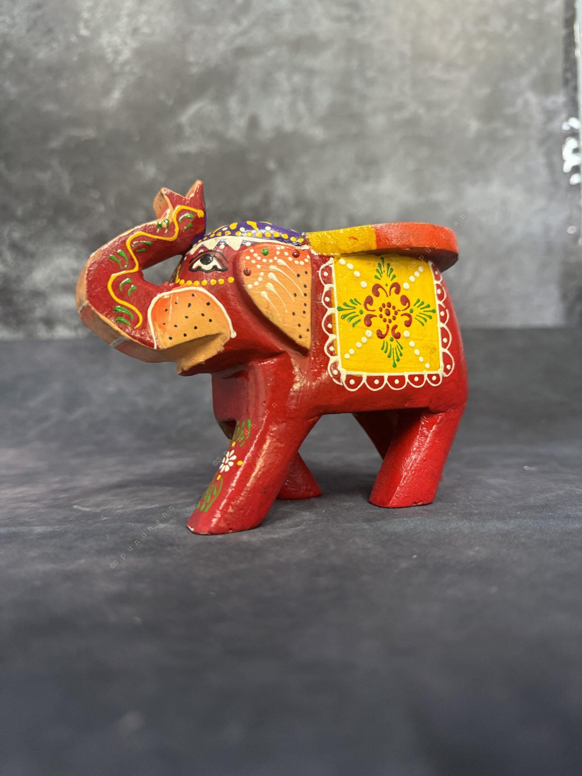 Colorful Elephant Chowki