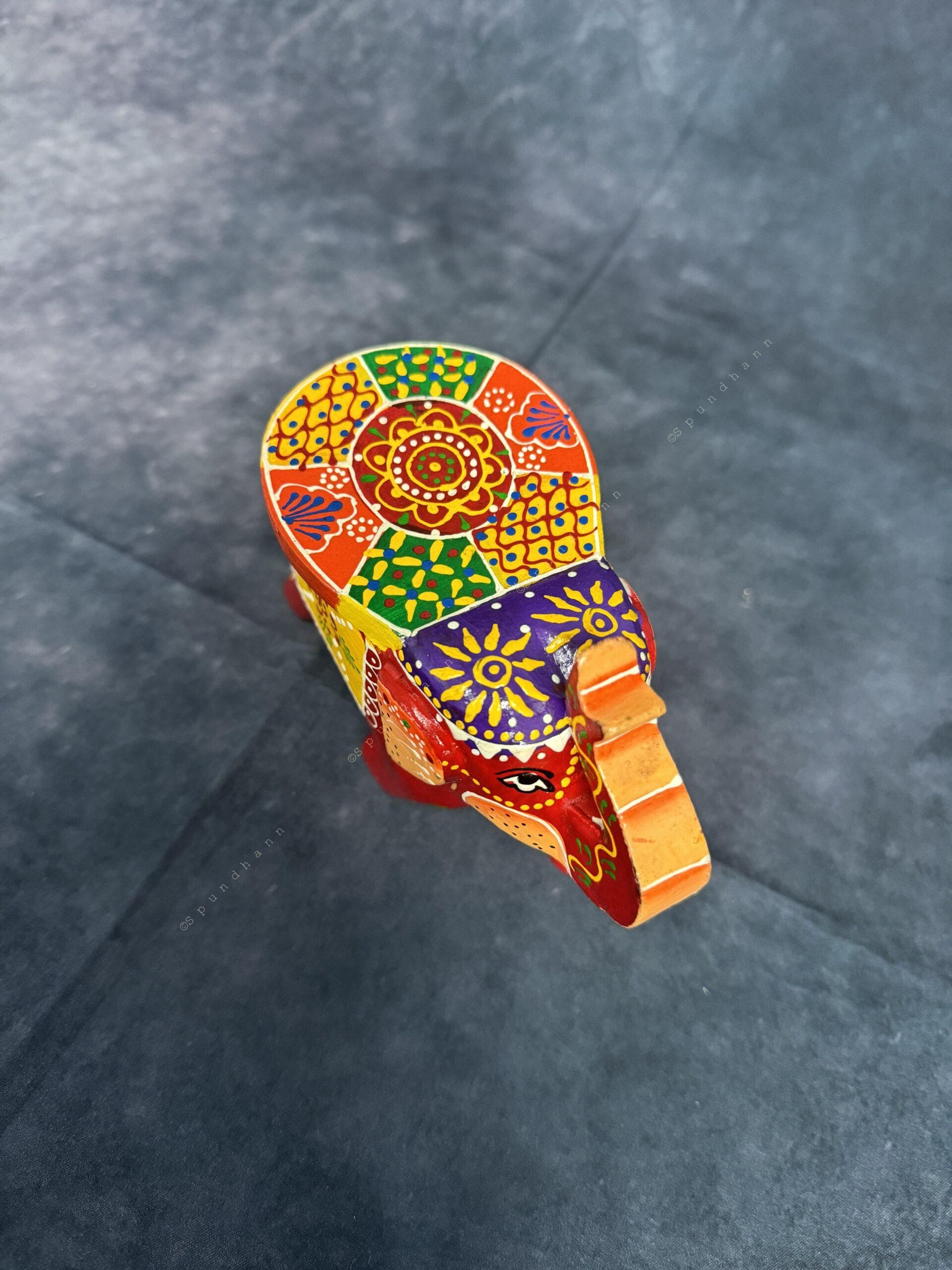 Colorful Elephant Chowki