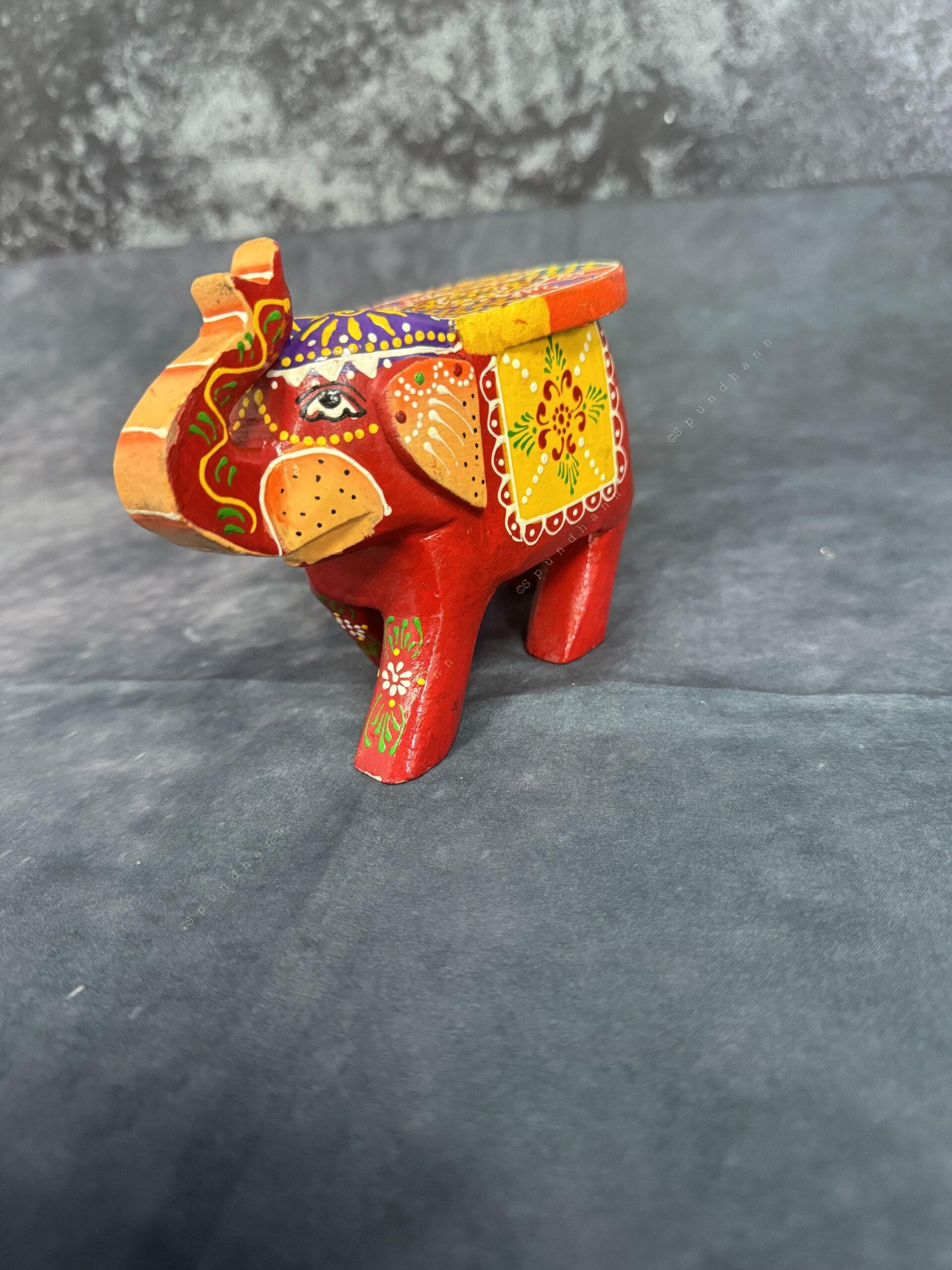 Colorful Elephant Chowki