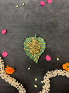Leaf Ganesha Table Top Decor