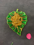 Leaf Ganesha Table Top Decor