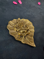 Leaf Ganesha Table Top Decor