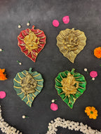 Leaf Ganesha Table Top Decor