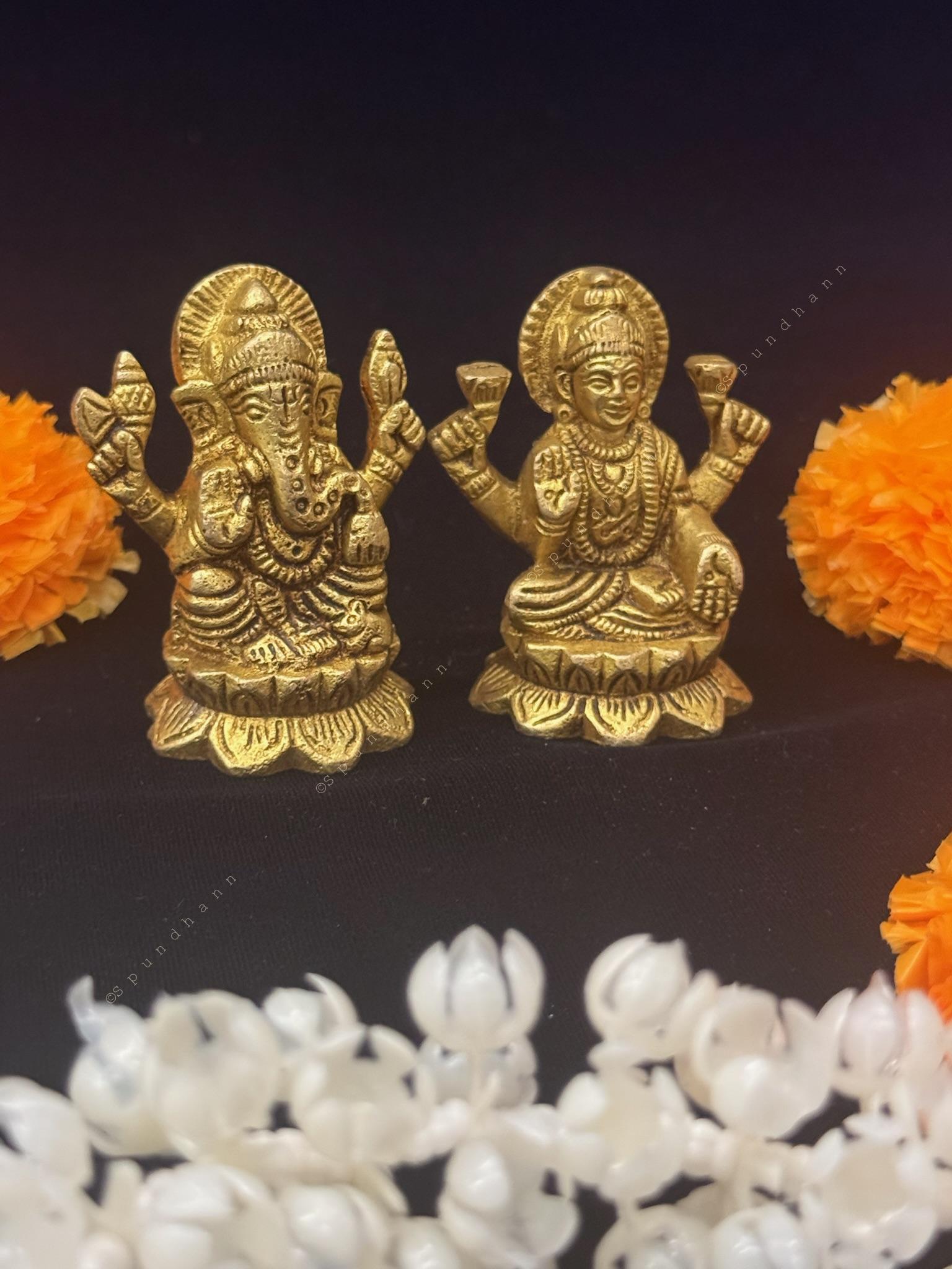 Ganesh Saraswati Murti Set of 2