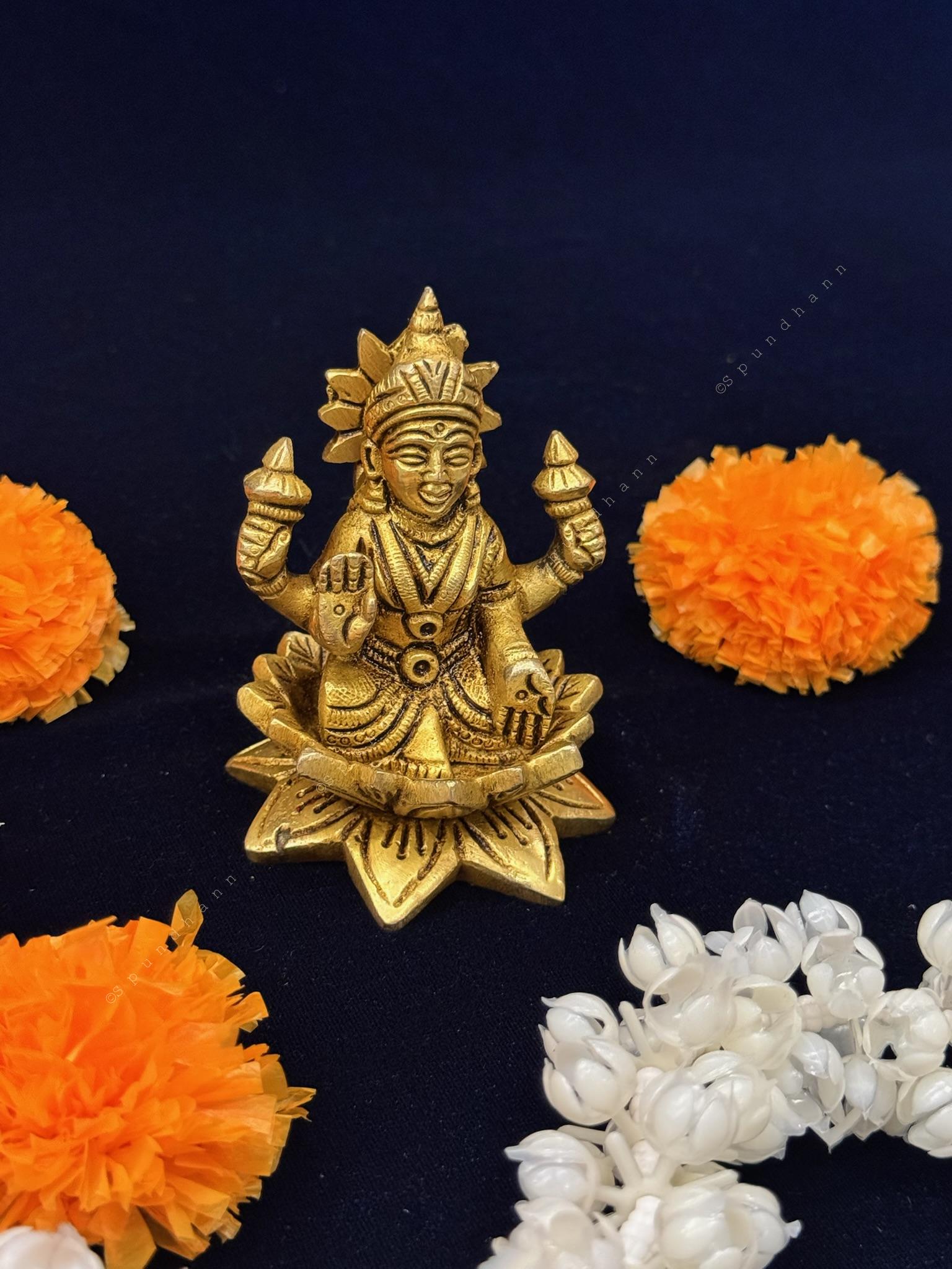 Laxmi Murti in Brass