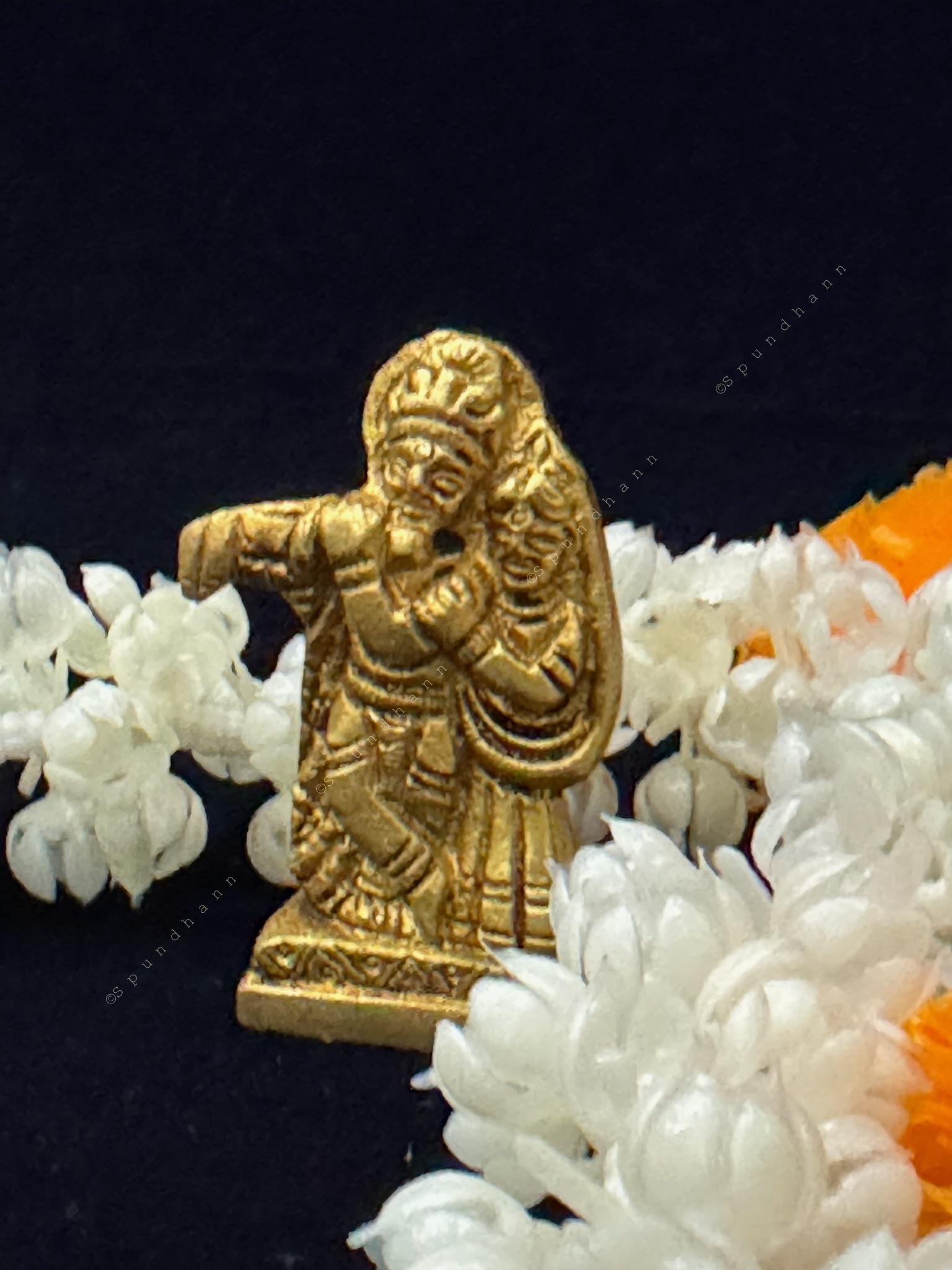 Radha Krishna Murti in Brass