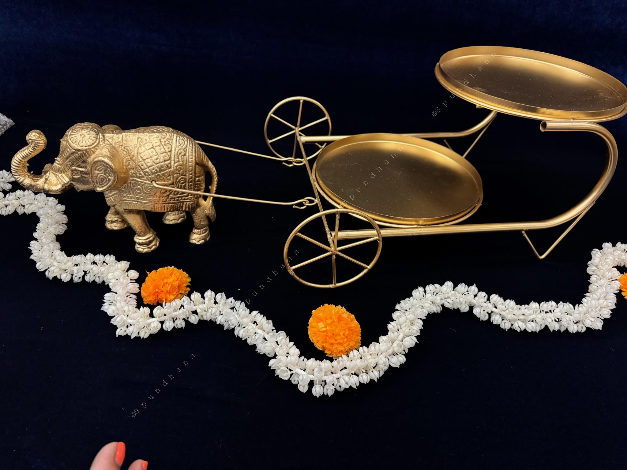 Elephant Cart Platter