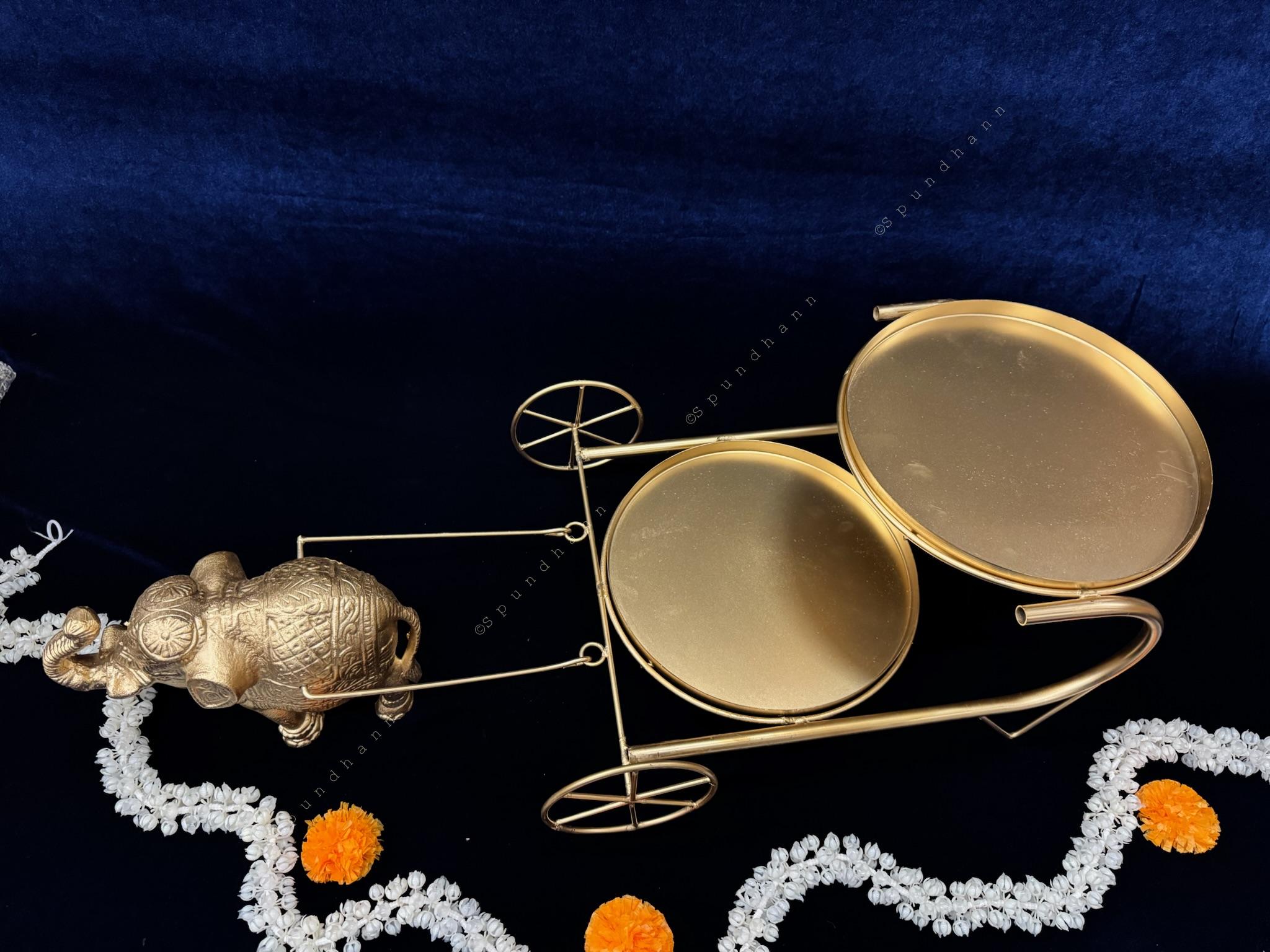 Elephant Cart Platter
