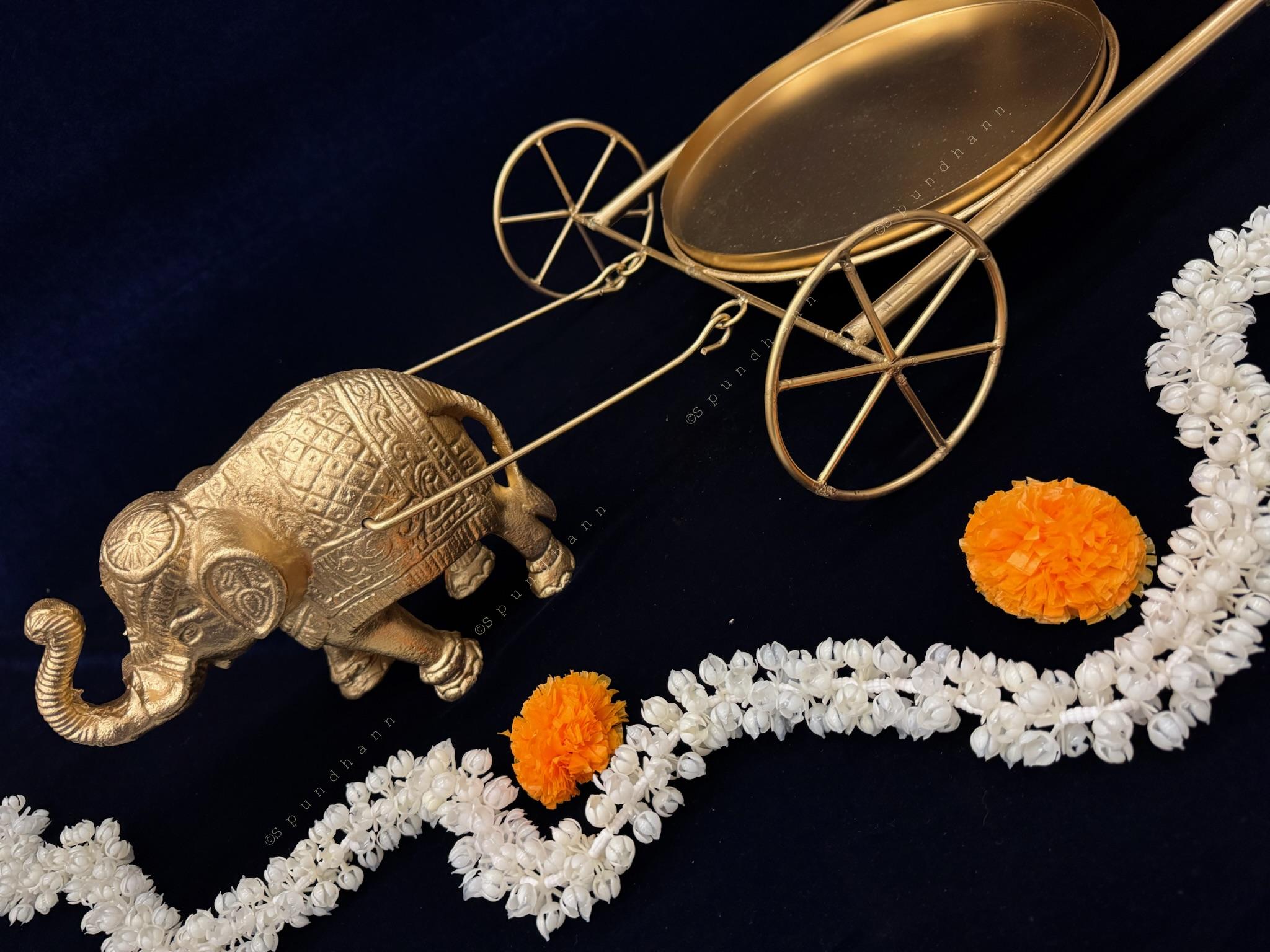 Elephant Cart Platter