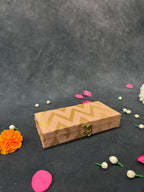 Rectangular Zari V Print Gift Box