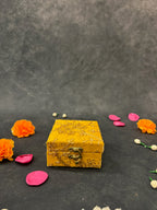 Square Floral Embroidered Gift Box Only