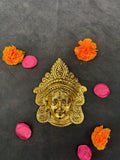 Durga Face Wall Hanging (Gold)