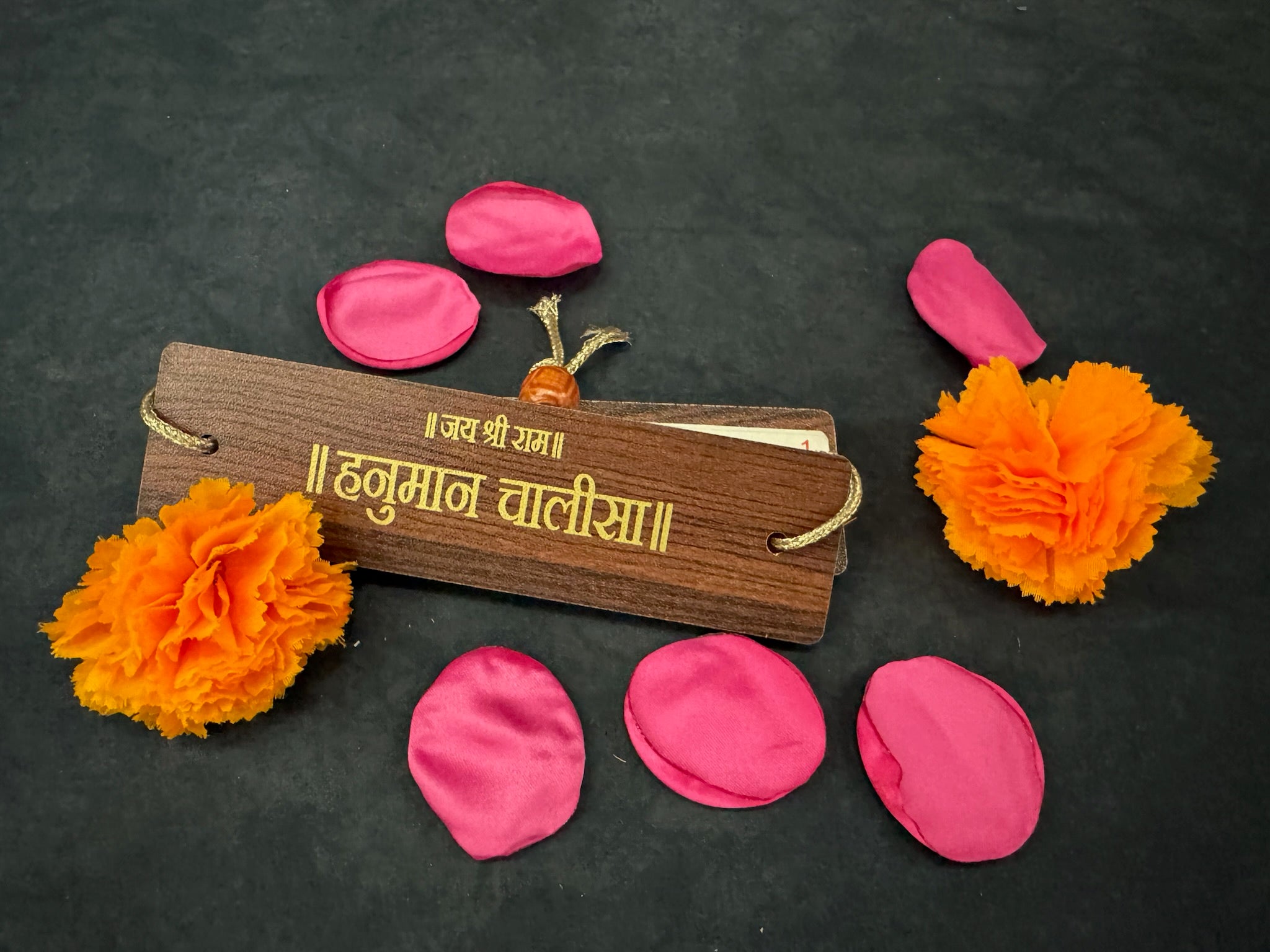 Hanuman Chalisa and Arati Scroll
