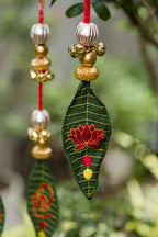 Mango Leaf Hangings - Set of 2