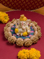 Diva Diya : Mirror + Idiosyncratic Divine Pichwai