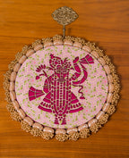 Shrinathji: Glass Beaded OG Inflorescence Divine Pichwai