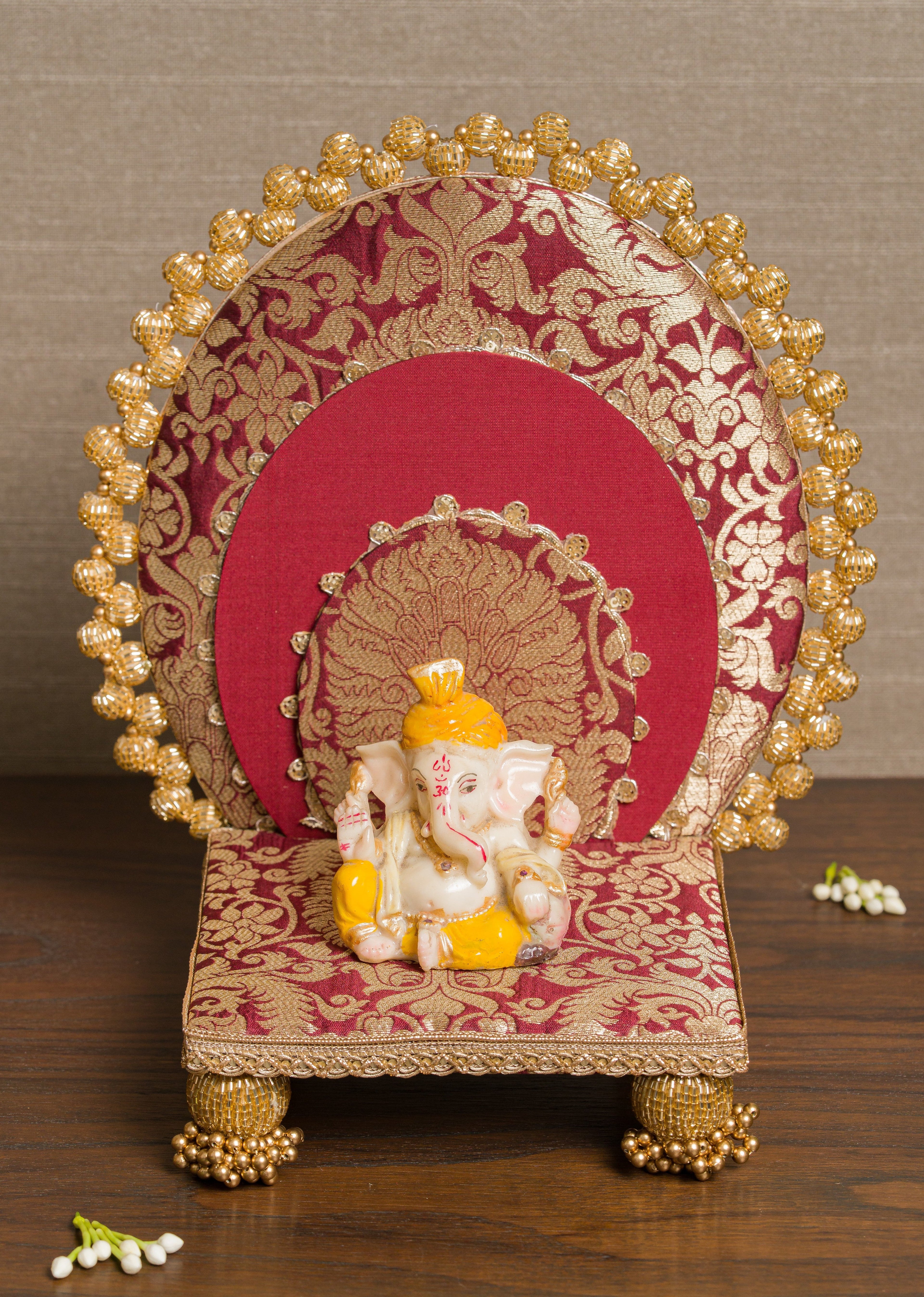 Ishita Detachable Petite Sihasan | Heritage