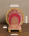 Ishita Detachable Petite Sihasan | Heritage