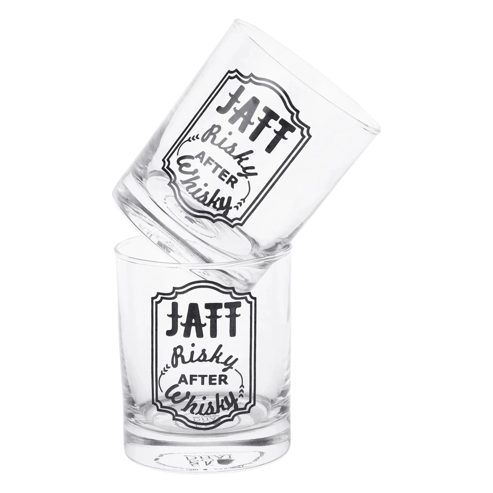 Jatt Whiskey glasses set of 2