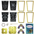 Rangoli Mandala Scratch Art Lantern Kit