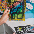 Rangoli Mandala Scratch Art Lantern Kit