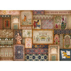 Life n Colors: 'Kahani' - Multi Indian Art Print Premium Wallpaper