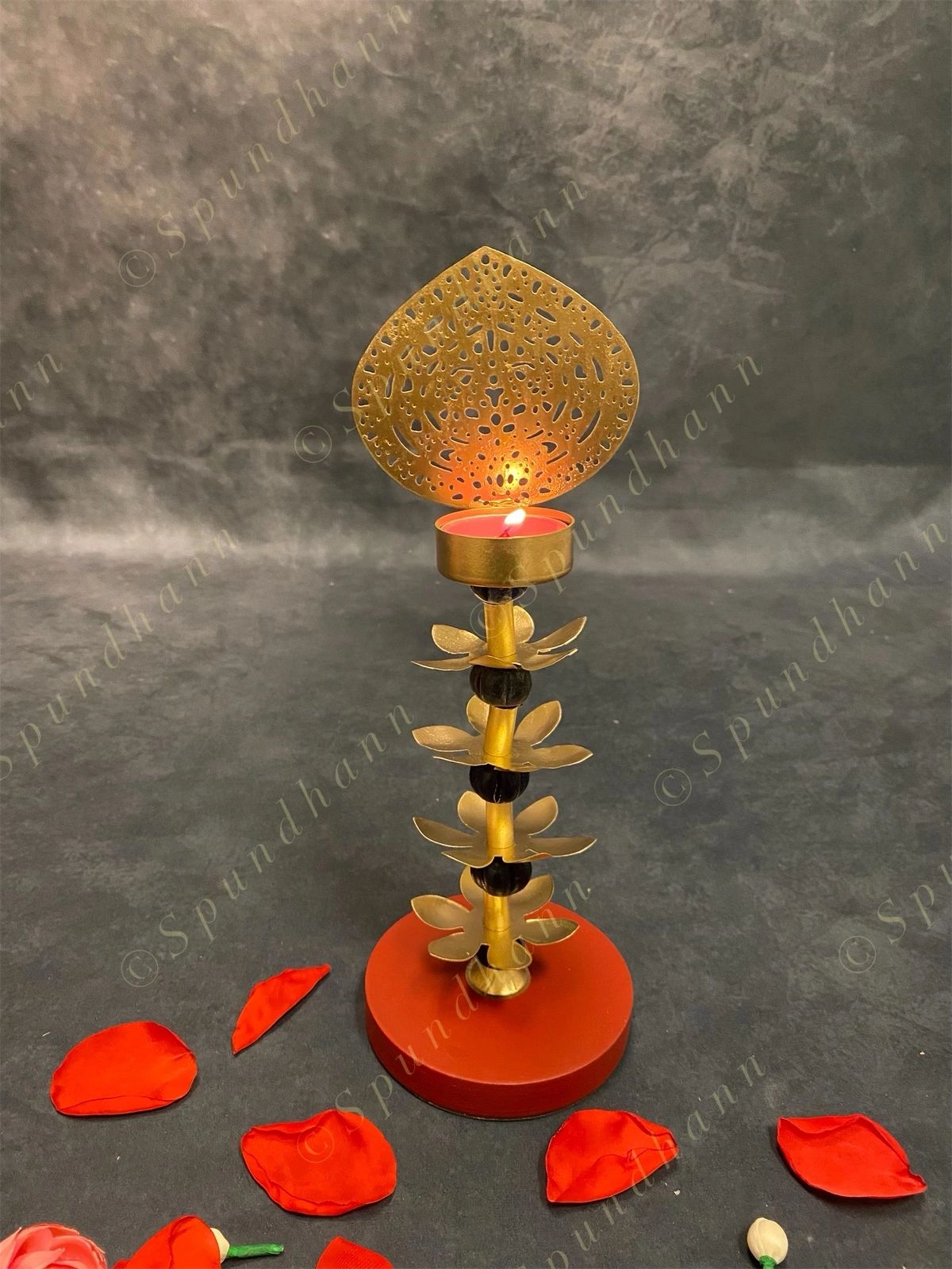 Exquisite Peacock Tea Light Holder - Single Piece