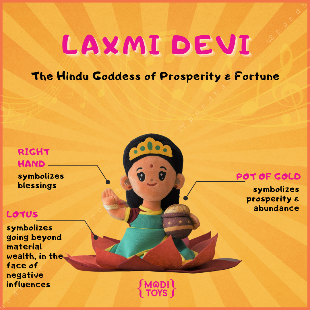 Laxmi Devi Mantra Singing Plush Toy