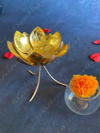 Lotus Standing Glass T Light