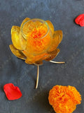 Lotus Standing Glass T Light